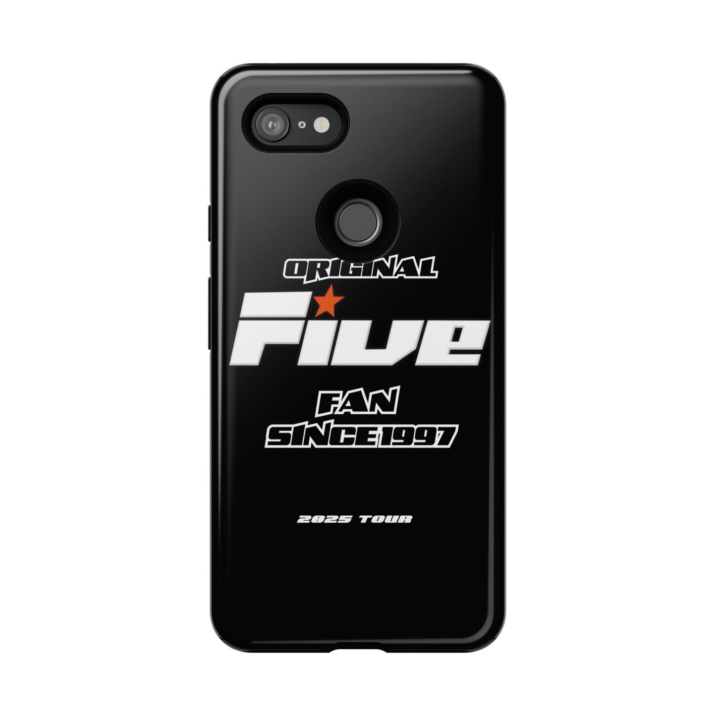 Original Five Fan Tough Case - 2025 Tour Edition unofficial Five boyband 5ive merchandise