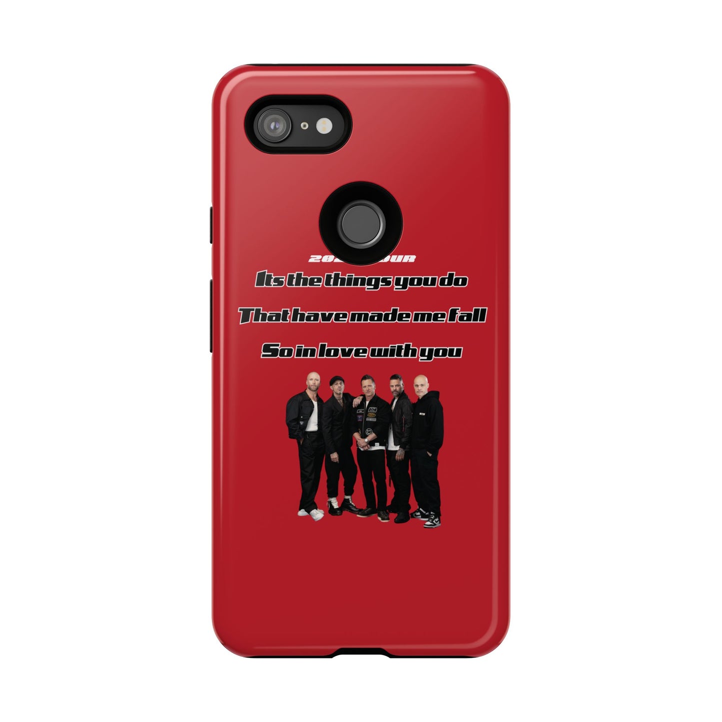 Original Five Fan Tough Case - 2025 Tour Edition unofficial Five boyband 5ive merchandise