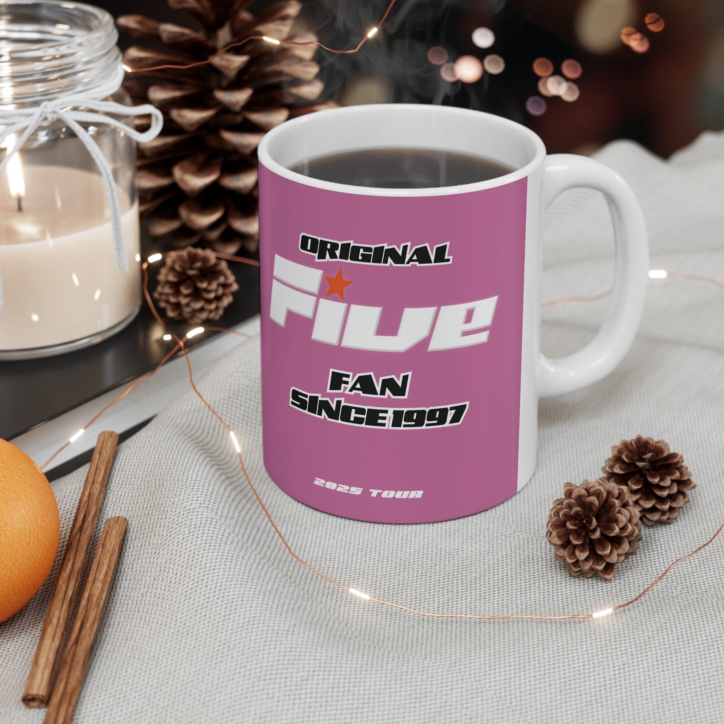 Five fan 5ive boy band uk 2025 tour five boyband five unofficial merchandise mug