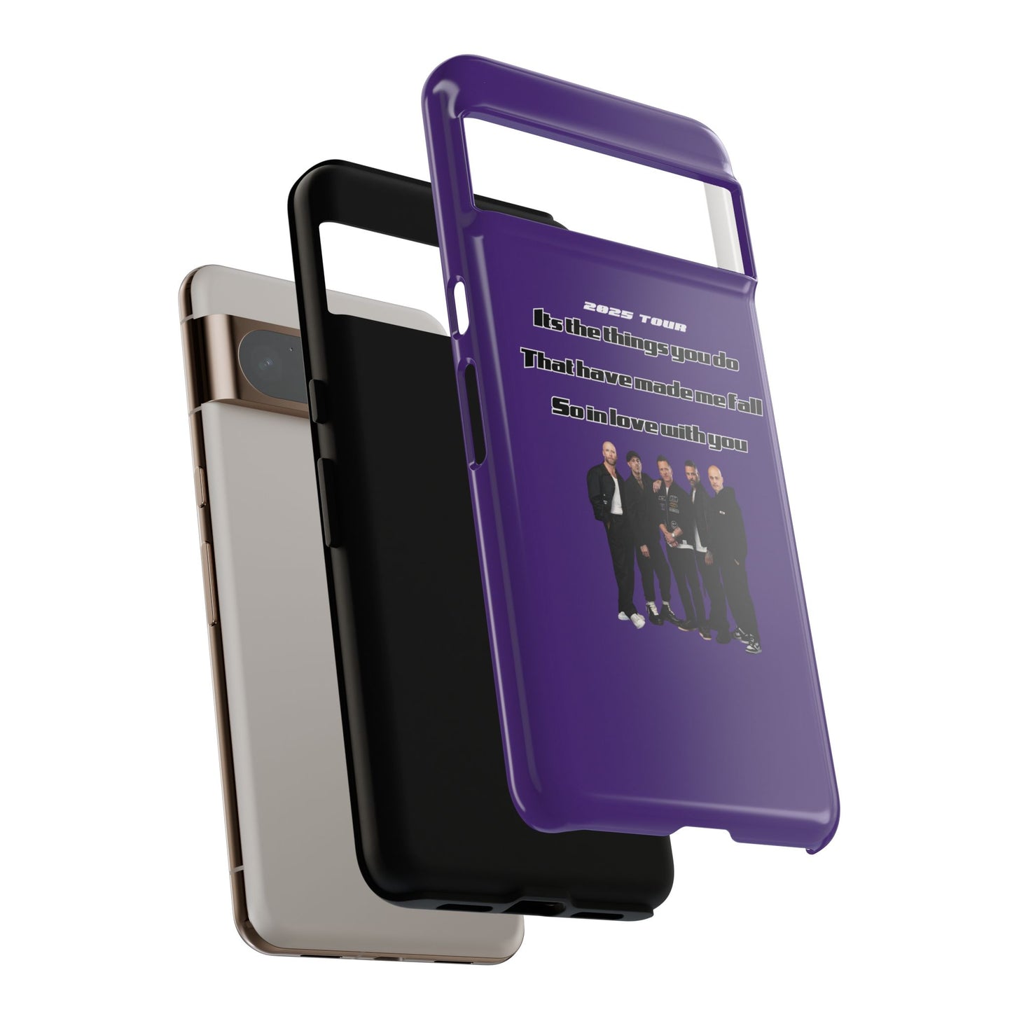 Original Five Fan Tough Case - 2025 Tour Edition unofficial Five boyband 5ive merchandise