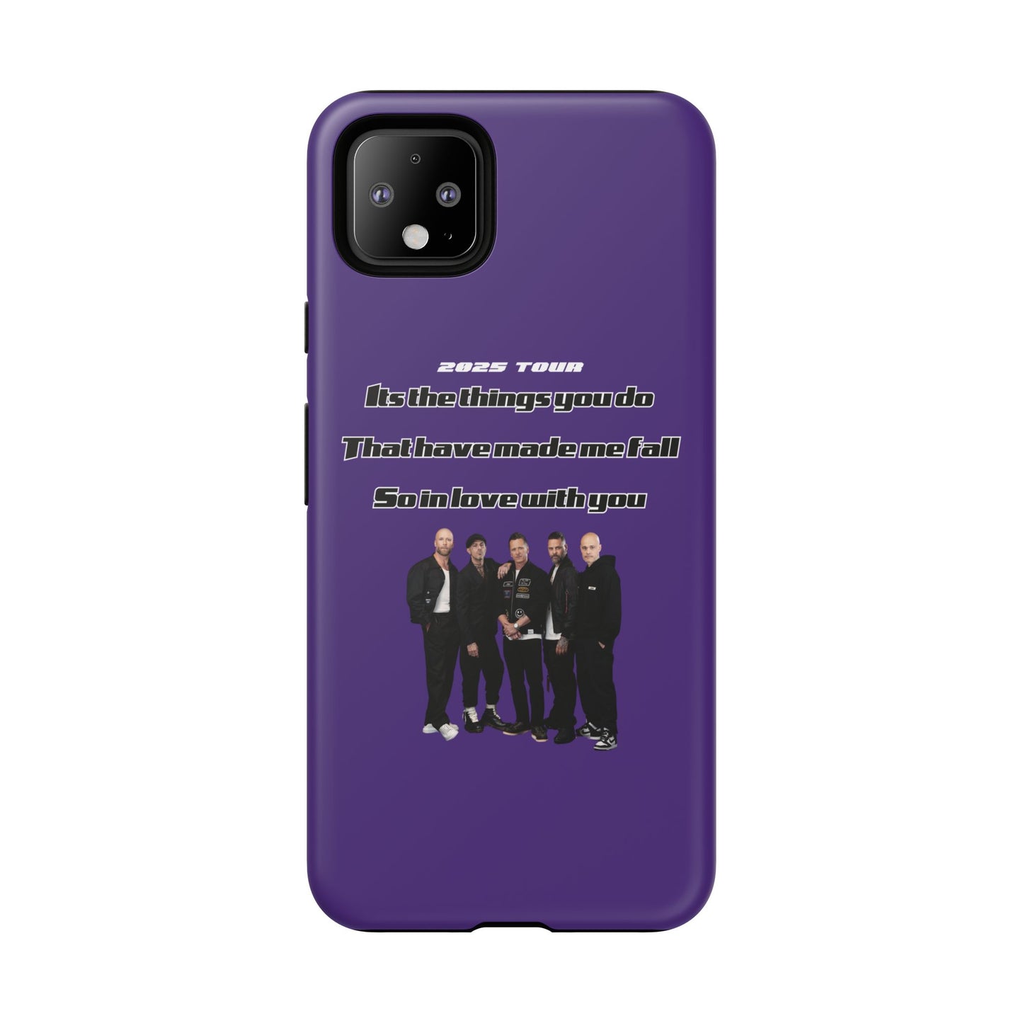 Original Five Fan Tough Case - 2025 Tour Edition unofficial Five boyband 5ive merchandise