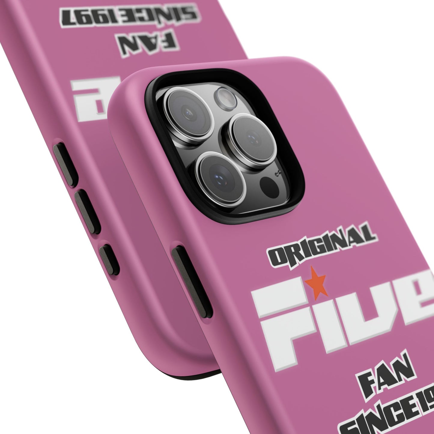 Original Five Fan Tough Case - 2025 Tour Edition unofficial Five boyband 5ive merchandise
