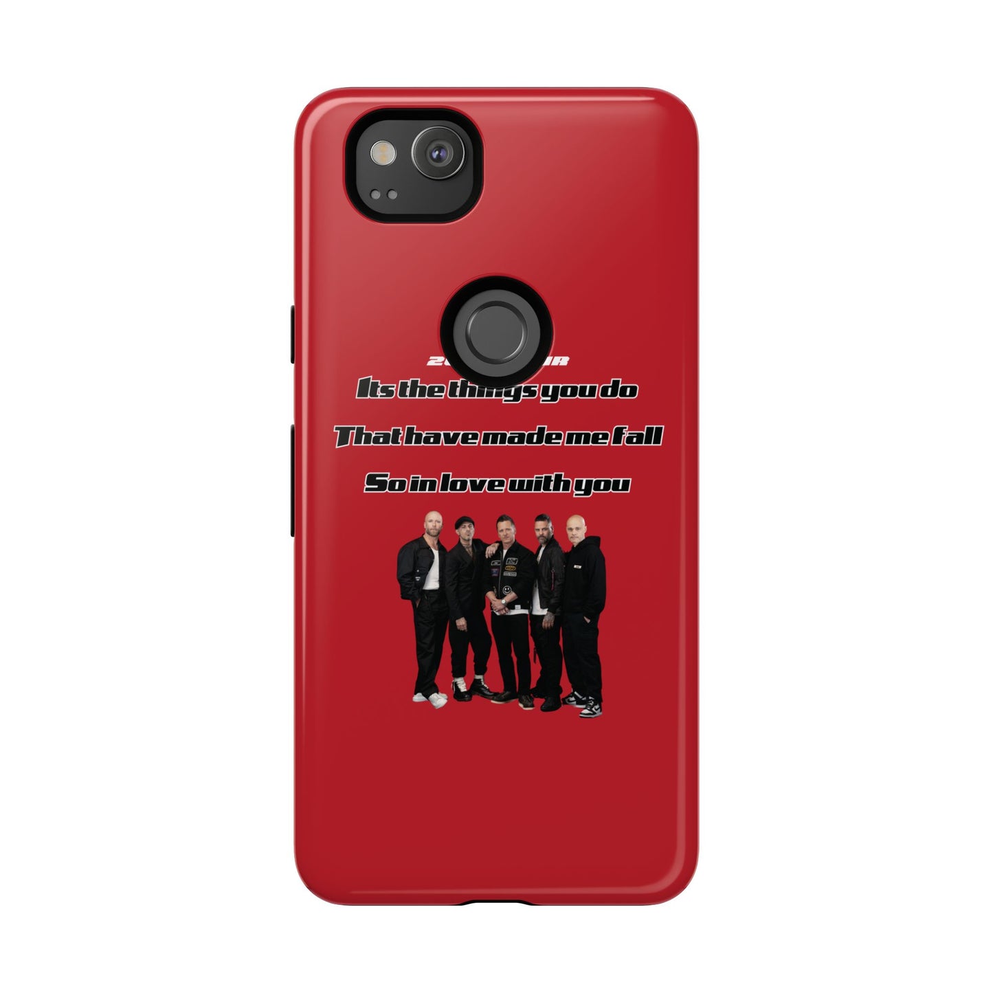 Original Five Fan Tough Case - 2025 Tour Edition unofficial Five boyband 5ive merchandise