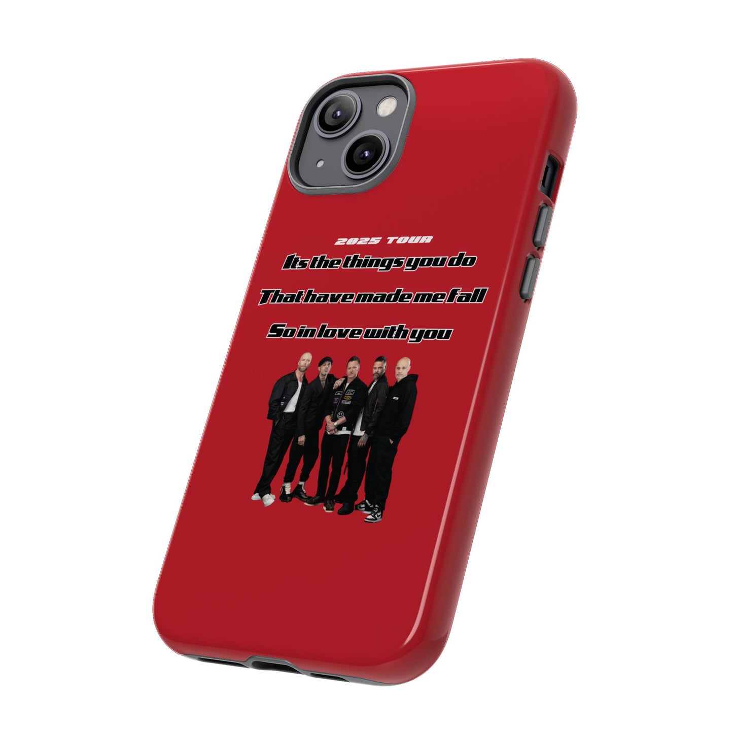 Original Five Fan Tough Case - 2025 Tour Edition unofficial Five boyband 5ive merchandise