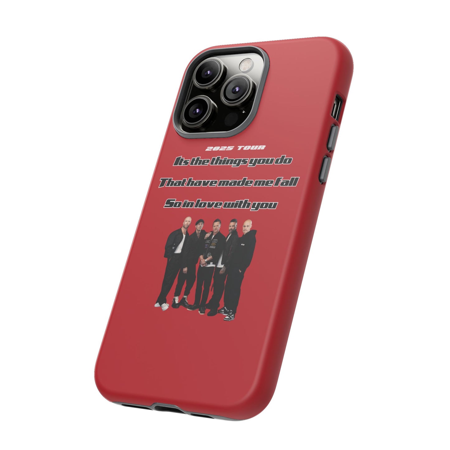 Original Five Fan Tough Case - 2025 Tour Edition unofficial Five boyband 5ive merchandise