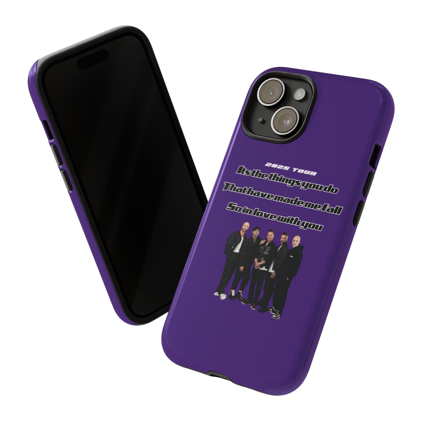 Original Five Fan Tough Case - 2025 Tour Edition unofficial Five boyband 5ive merchandise