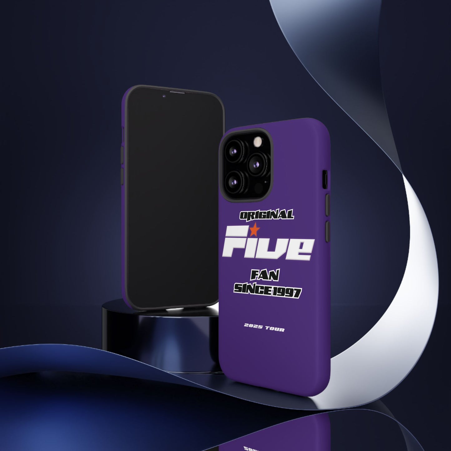 Original Five Fan Tough Case - 2025 Tour Edition unofficial Five boyband 5ive merchandise
