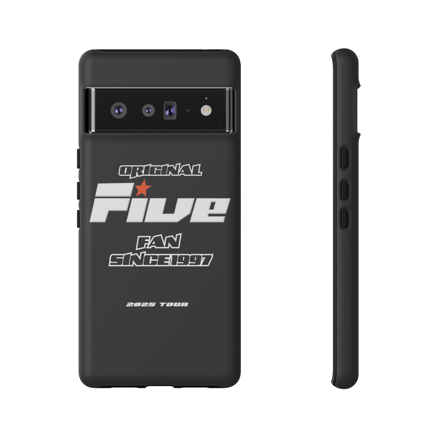 Original Five Fan Tough Case - 2025 Tour Edition unofficial Five boyband 5ive merchandise