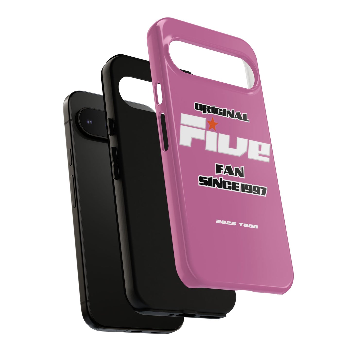 Original Five Fan Tough Case - 2025 Tour Edition unofficial Five boyband 5ive merchandise