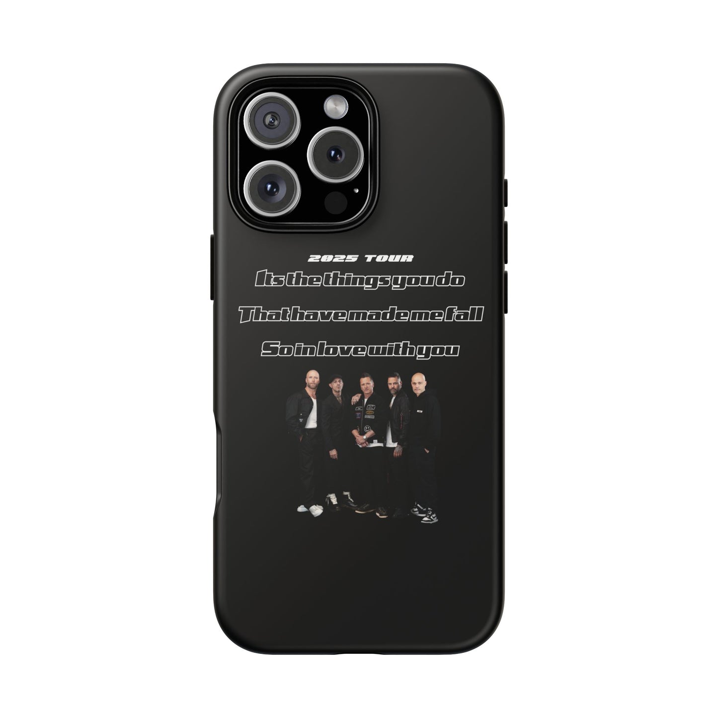 Original Five Fan Tough Case - 2025 Tour Edition unofficial Five boyband 5ive merchandise