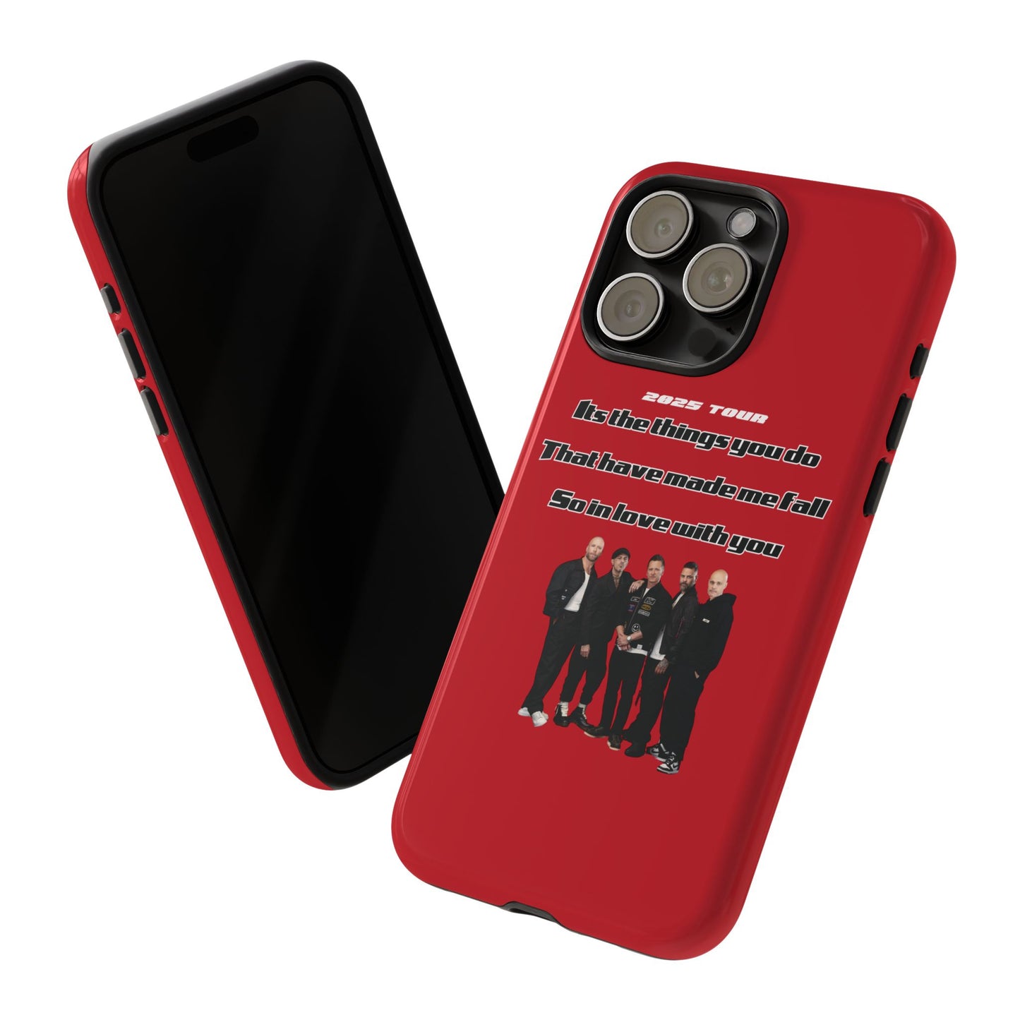 Original Five Fan Tough Case - 2025 Tour Edition unofficial Five boyband 5ive merchandise