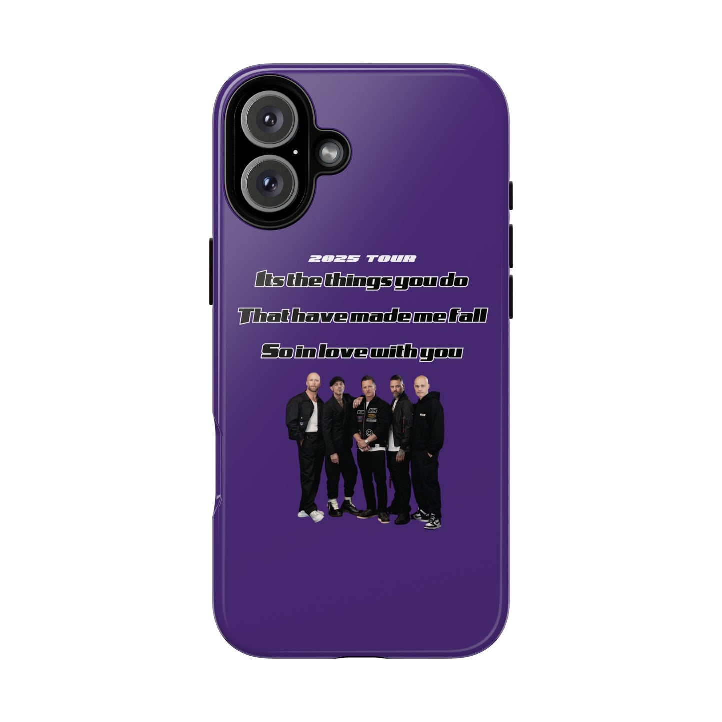 Original Five Fan Tough Case - 2025 Tour Edition unofficial Five boyband 5ive merchandise