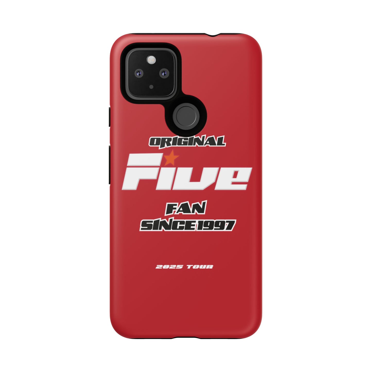 Original Five Fan Tough Case - 2025 Tour Edition unofficial Five boyband 5ive merchandise