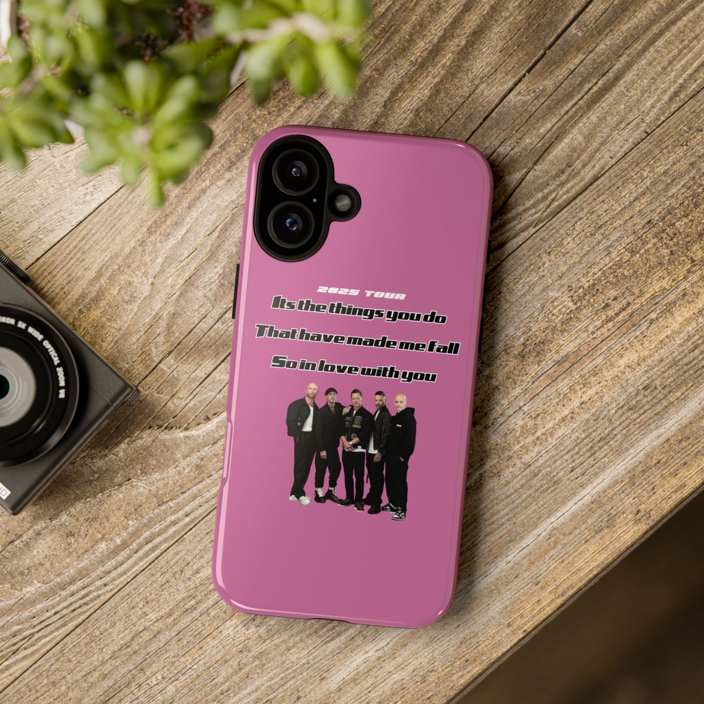 Original Five Fan Tough Case - 2025 Tour Edition unofficial Five boyband 5ive merchandise
