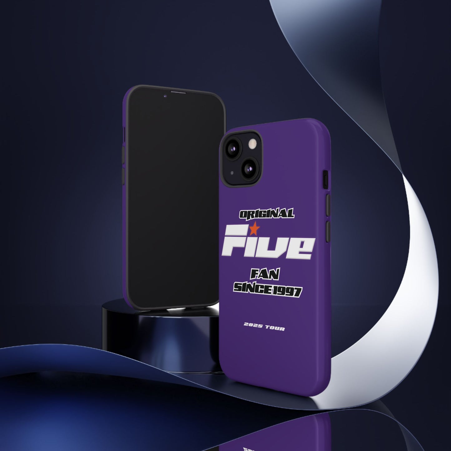 Original Five Fan Tough Case - 2025 Tour Edition unofficial Five boyband 5ive merchandise