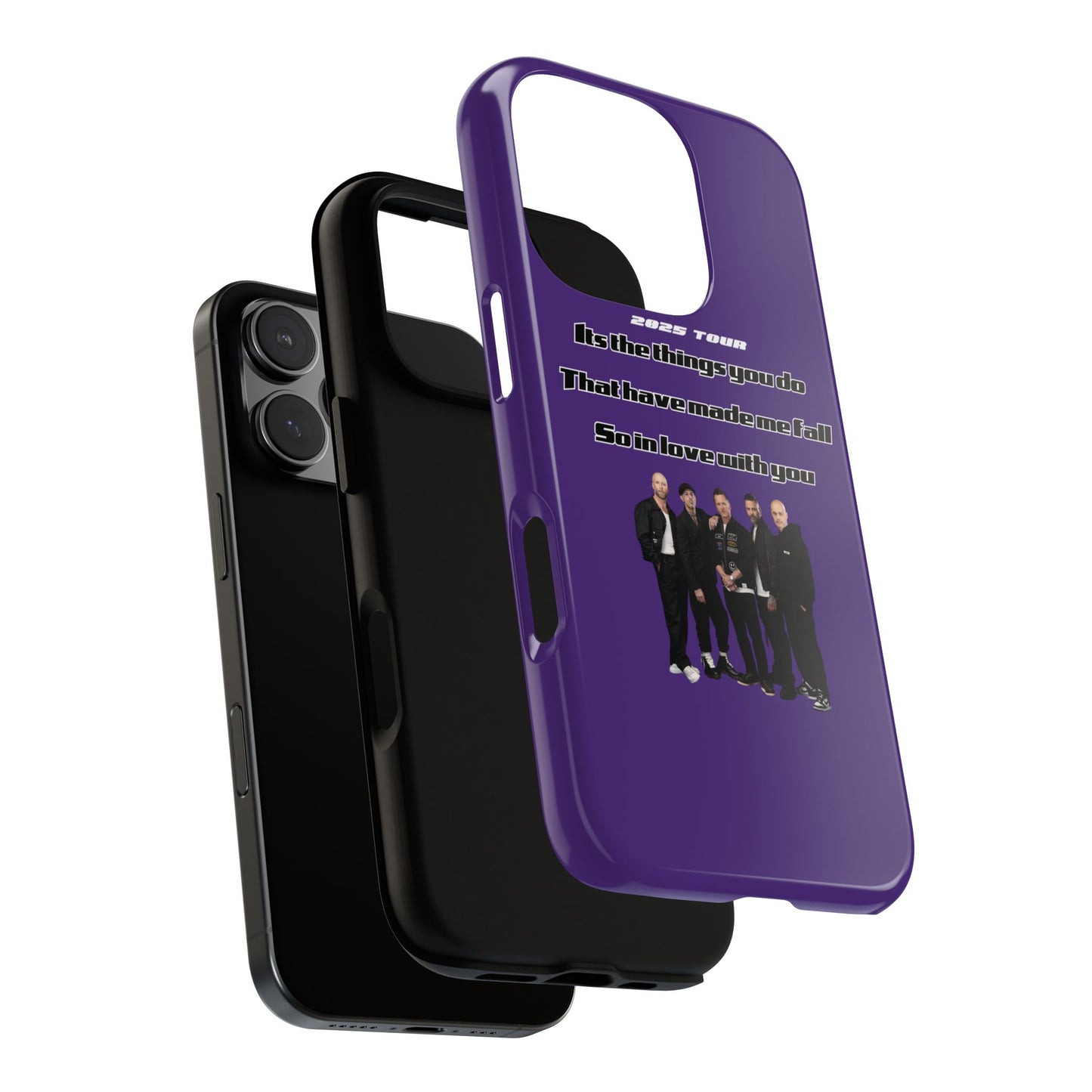 Original Five Fan Tough Case - 2025 Tour Edition unofficial Five boyband 5ive merchandise