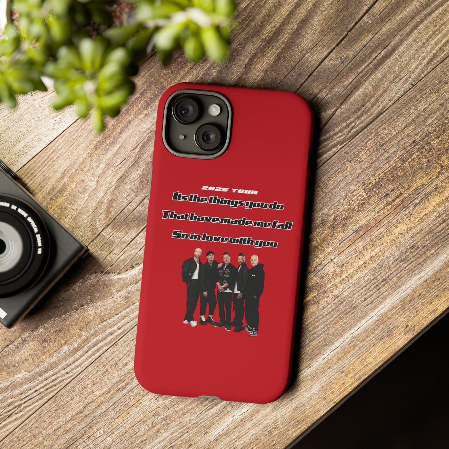 Original Five Fan Tough Case - 2025 Tour Edition unofficial Five boyband 5ive merchandise