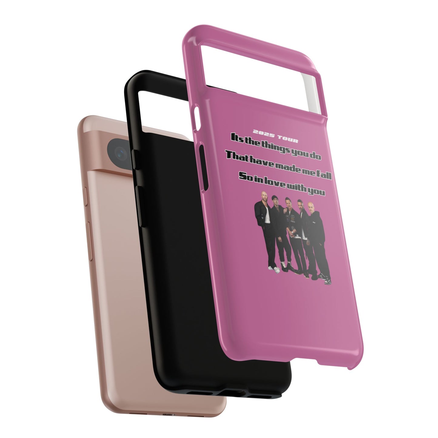 Original Five Fan Tough Case - 2025 Tour Edition unofficial Five boyband 5ive merchandise