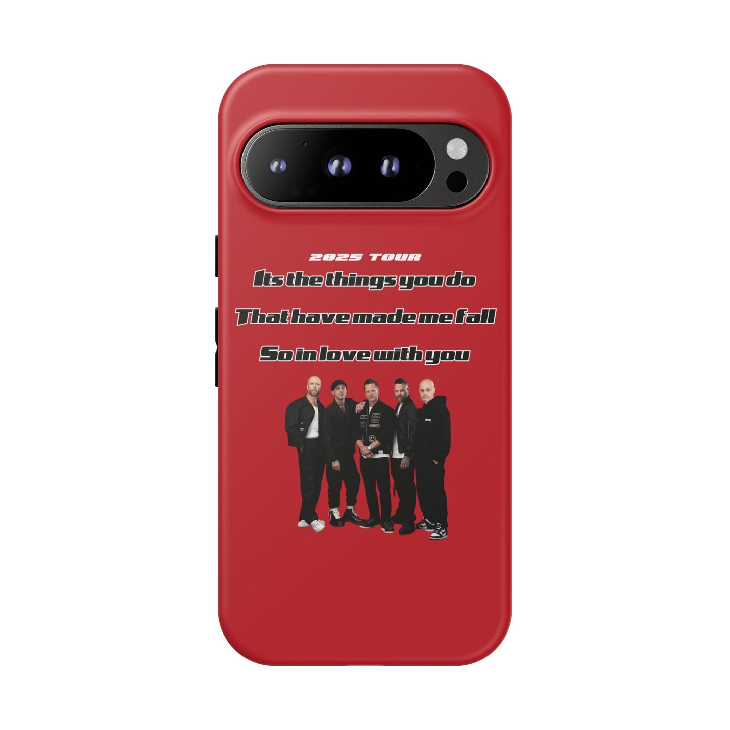 Original Five Fan Tough Case - 2025 Tour Edition unofficial Five boyband 5ive merchandise