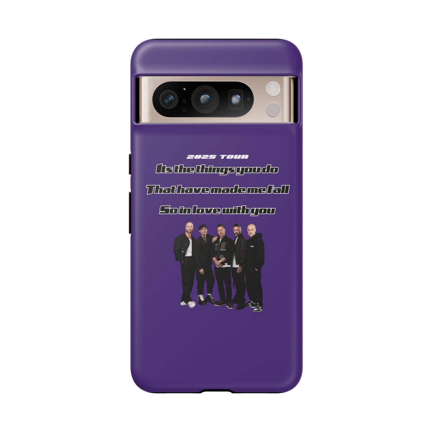 Original Five Fan Tough Case - 2025 Tour Edition unofficial Five boyband 5ive merchandise