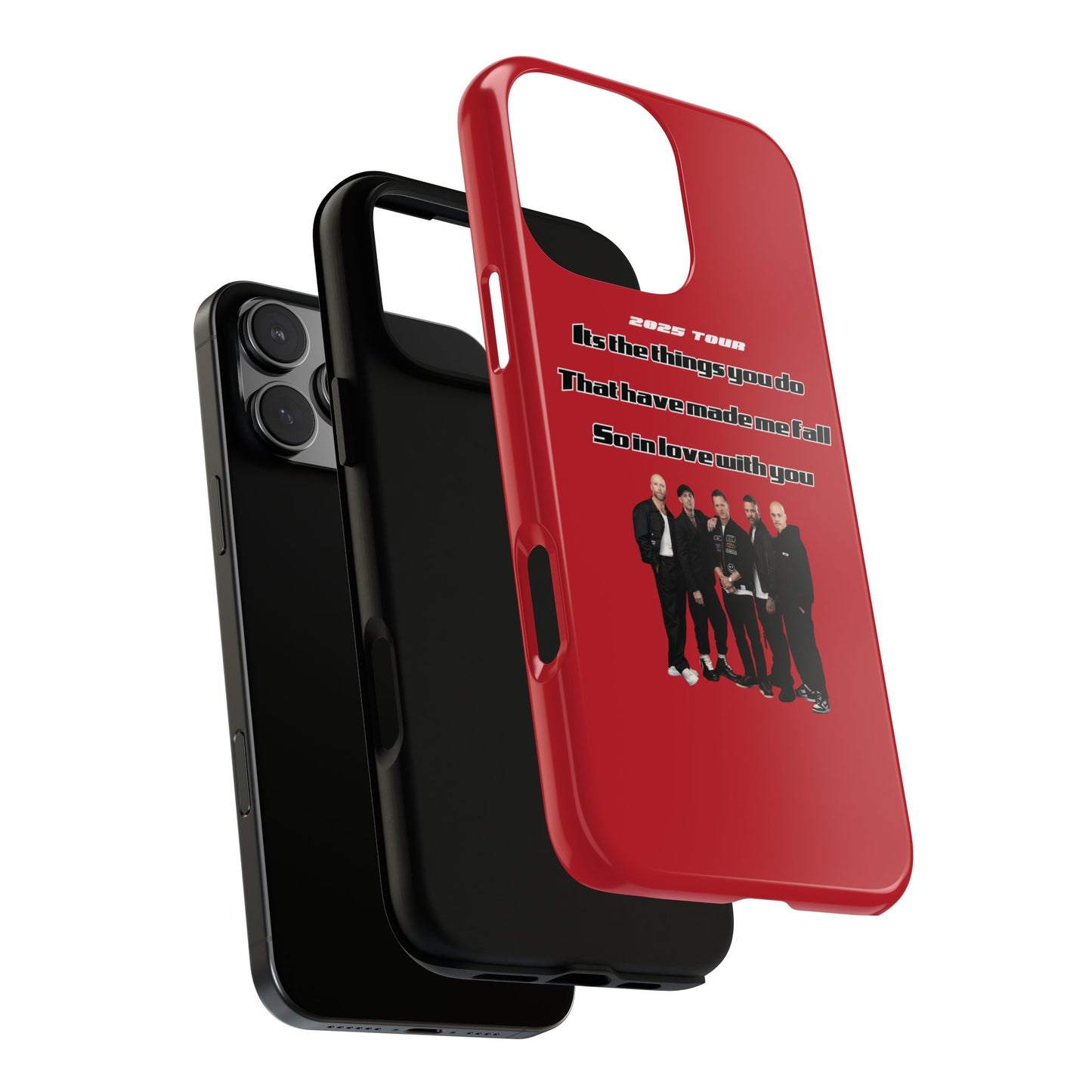 Original Five Fan Tough Case - 2025 Tour Edition unofficial Five boyband 5ive merchandise