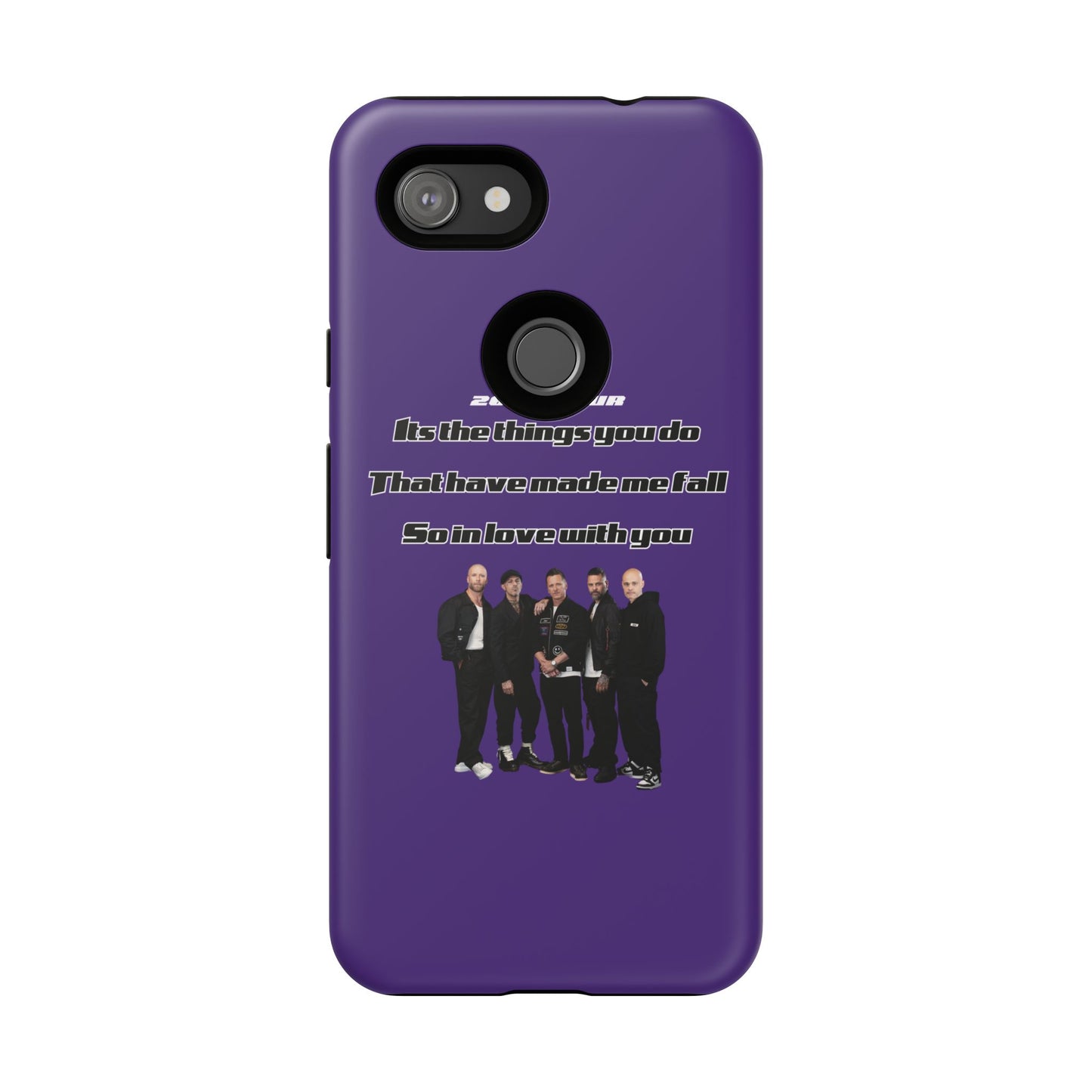 Original Five Fan Tough Case - 2025 Tour Edition unofficial Five boyband 5ive merchandise