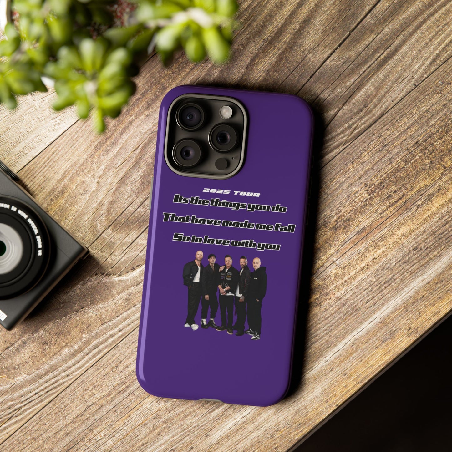 Original Five Fan Tough Case - 2025 Tour Edition unofficial Five boyband 5ive merchandise