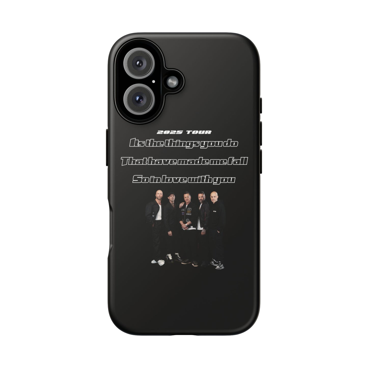 Original Five Fan Tough Case - 2025 Tour Edition unofficial Five boyband 5ive merchandise