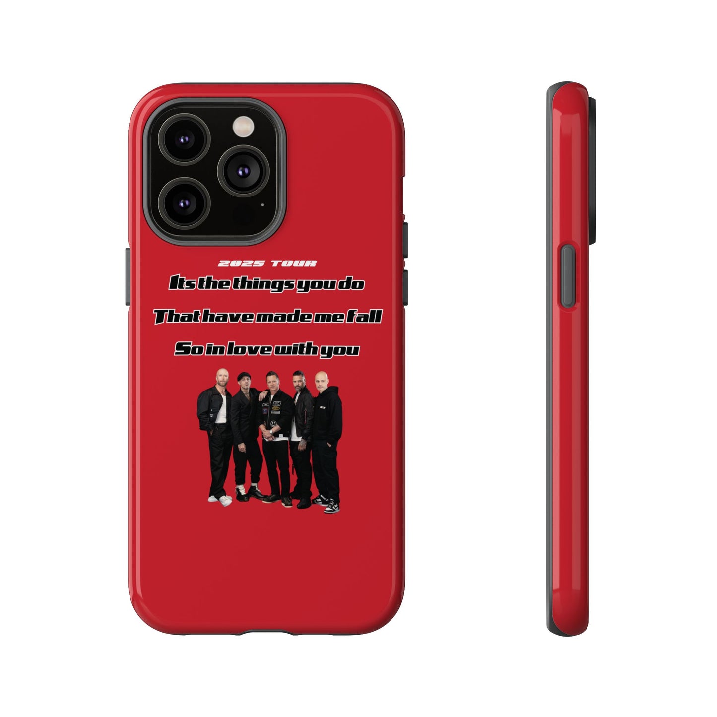 Original Five Fan Tough Case - 2025 Tour Edition unofficial Five boyband 5ive merchandise
