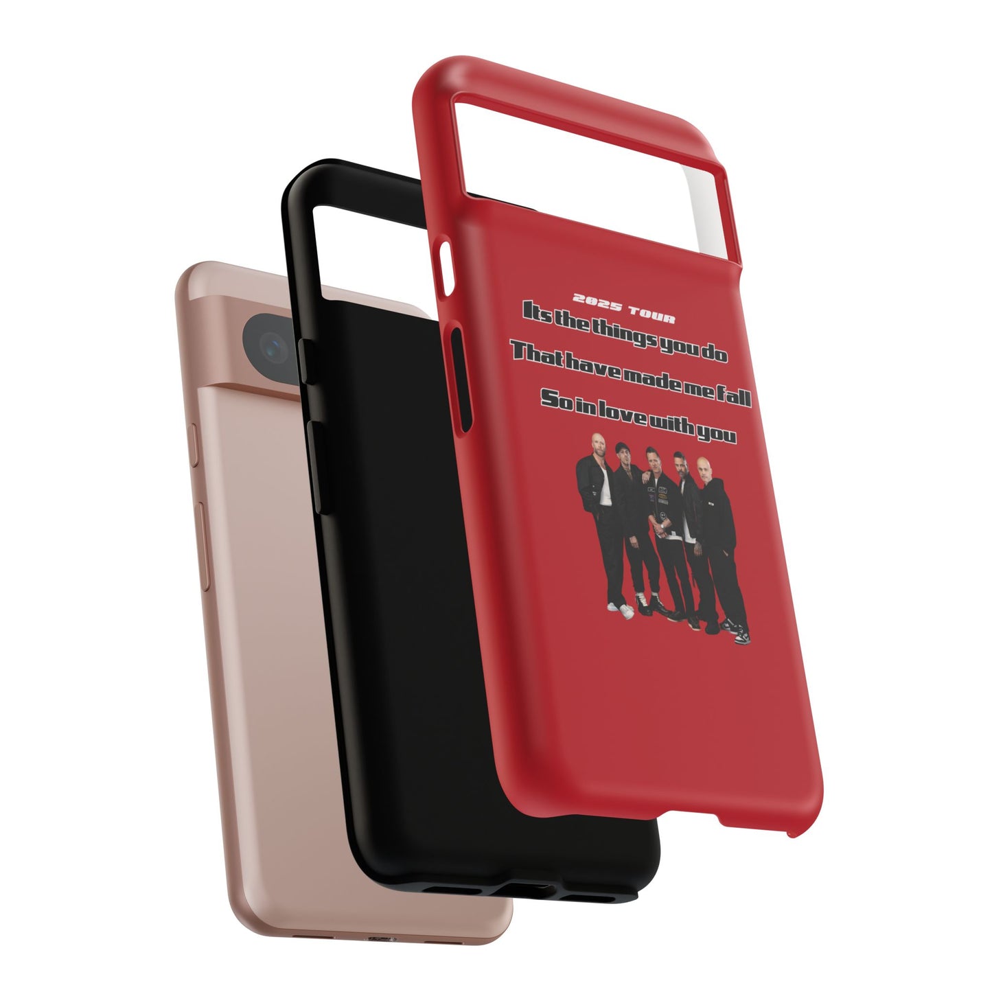 Original Five Fan Tough Case - 2025 Tour Edition unofficial Five boyband 5ive merchandise