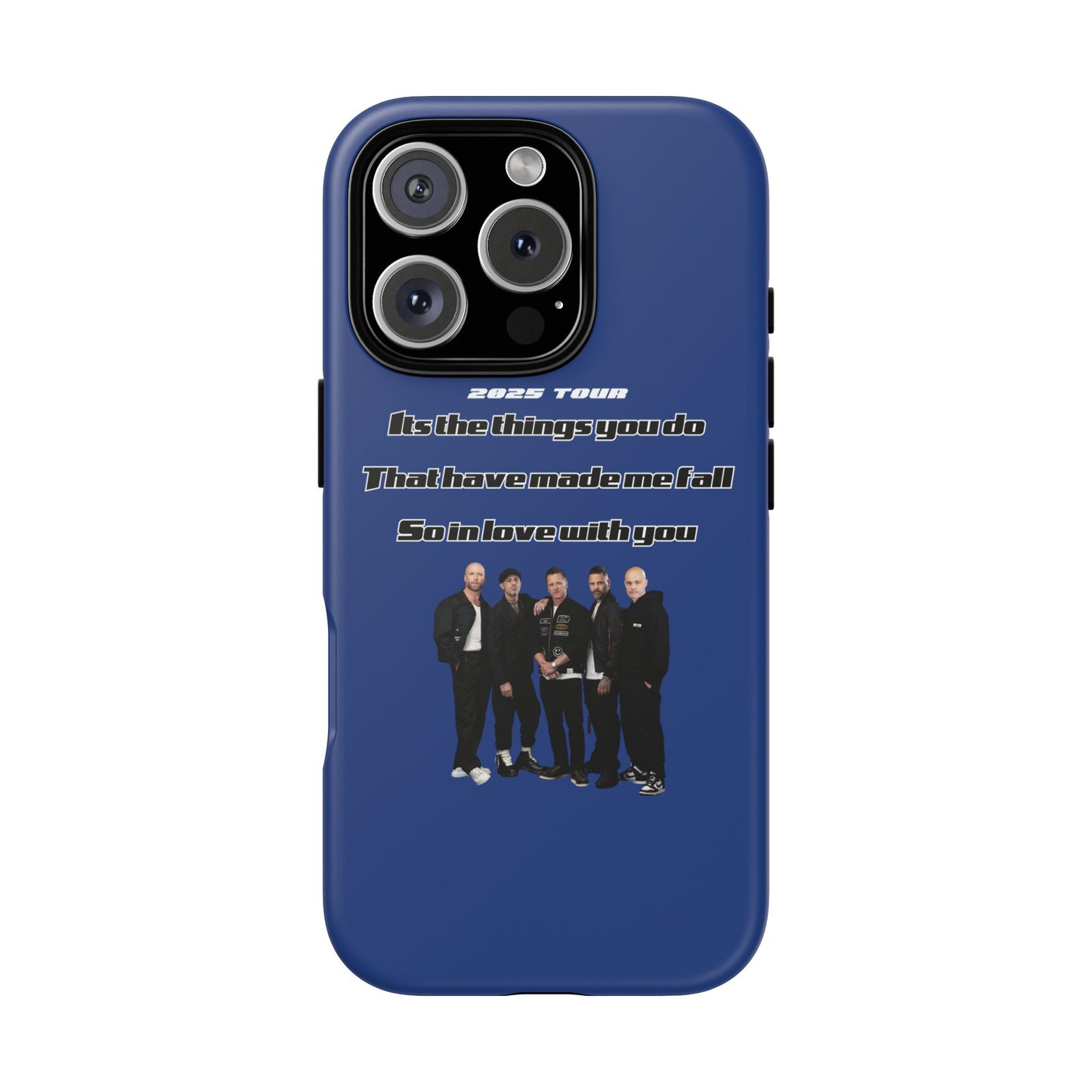 Original Five Fan Tough Case - 2025 Tour Edition unofficial Five boyband 5ive merchandise