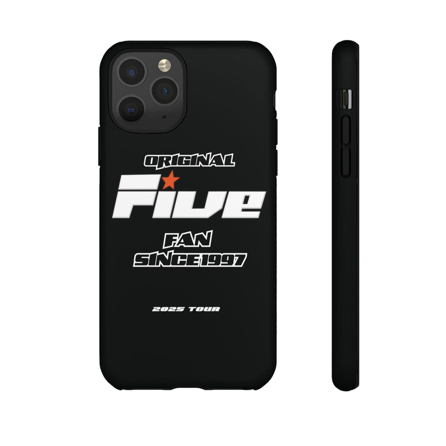 Original Five Fan Tough Case - 2025 Tour Edition unofficial Five boyband 5ive merchandise