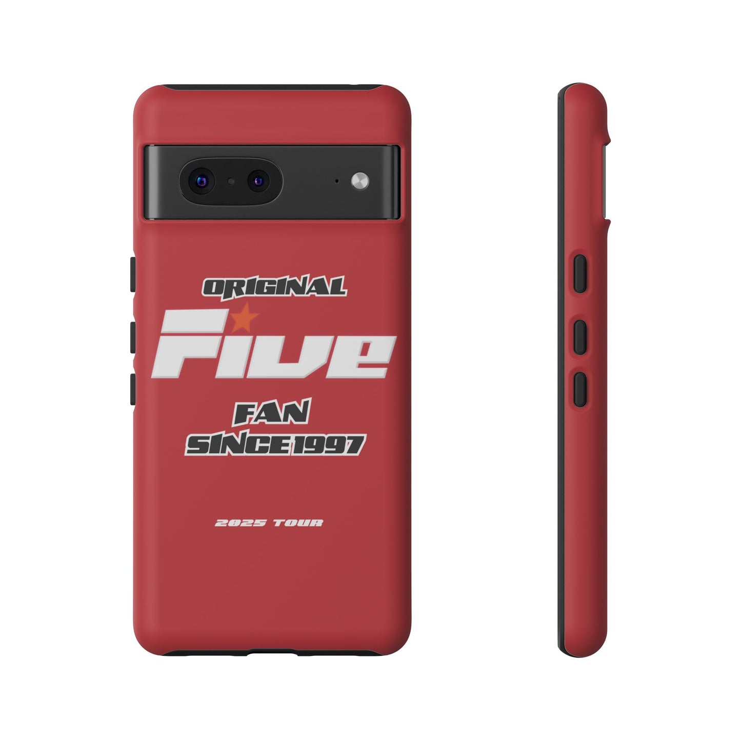 Original Five Fan Tough Case - 2025 Tour Edition unofficial Five boyband 5ive merchandise