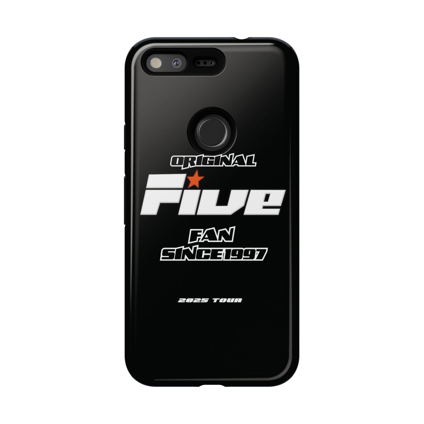 Original Five Fan Tough Case - 2025 Tour Edition unofficial Five boyband 5ive merchandise