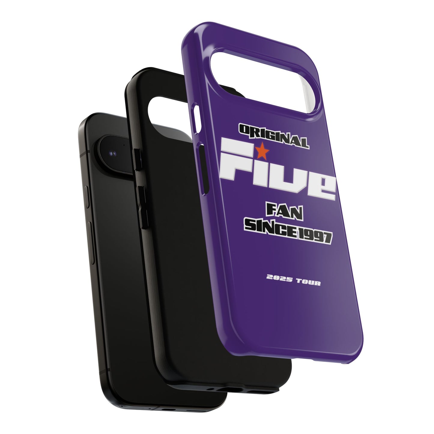 Original Five Fan Tough Case - 2025 Tour Edition unofficial Five boyband 5ive merchandise