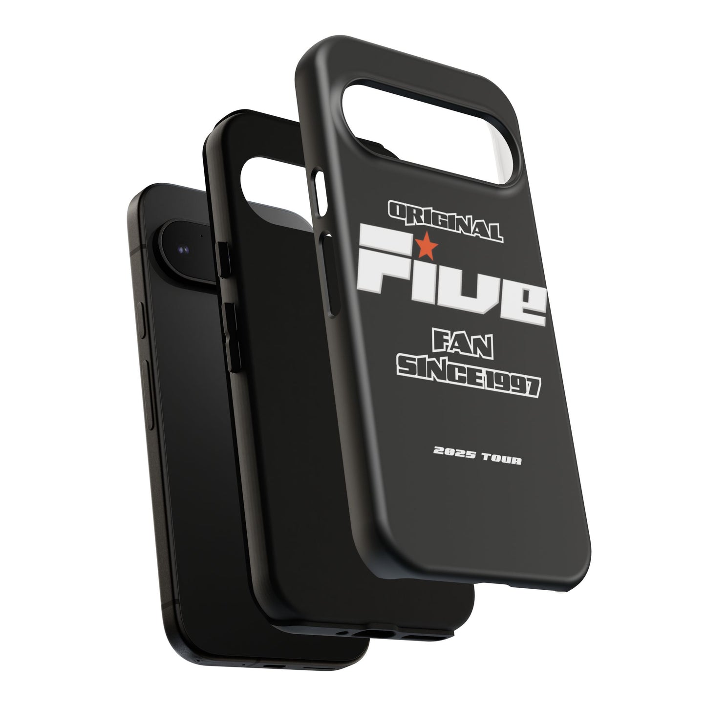 Original Five Fan Tough Case - 2025 Tour Edition unofficial Five boyband 5ive merchandise
