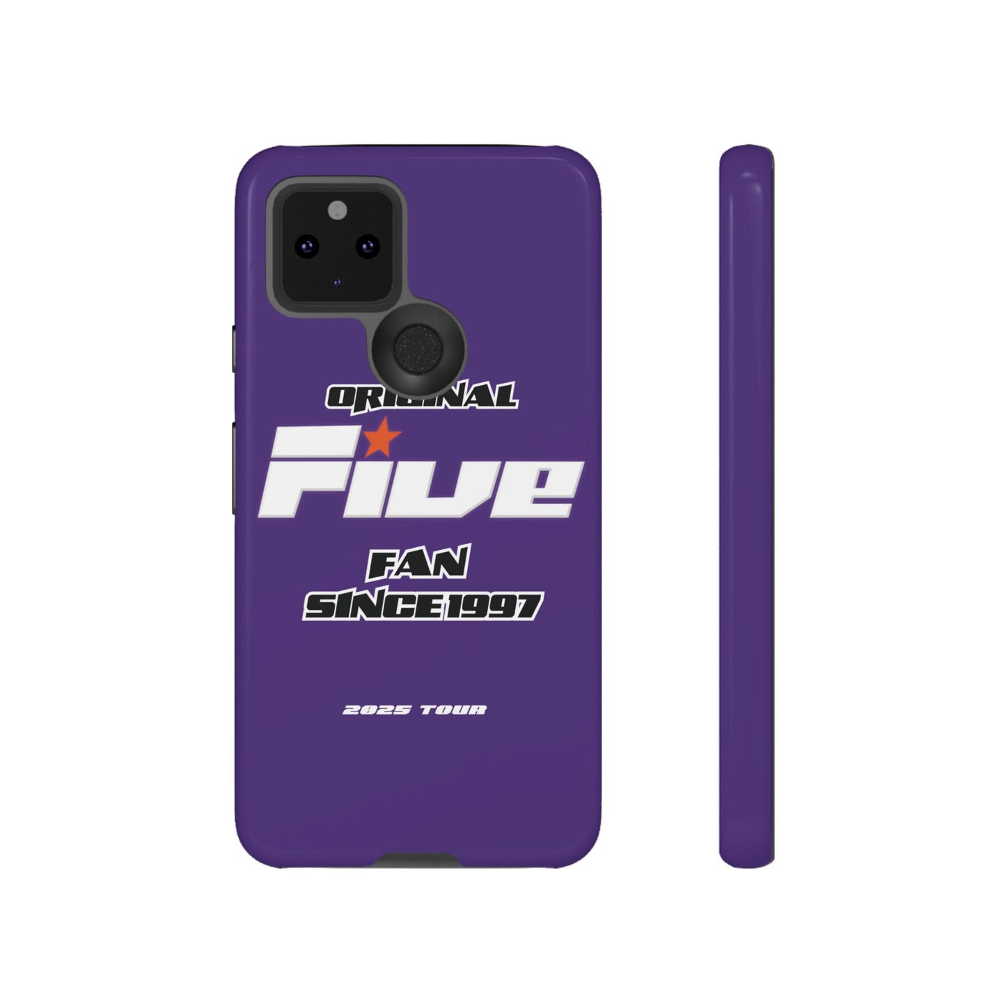 Original Five Fan Tough Case - 2025 Tour Edition unofficial Five boyband 5ive merchandise