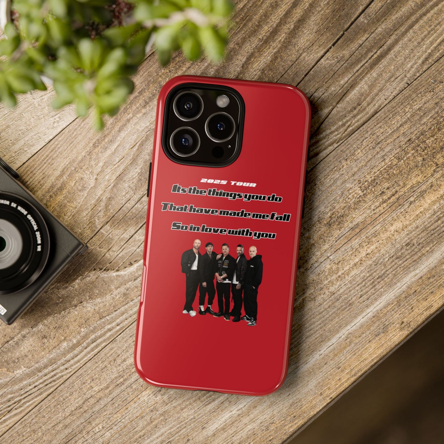 Original Five Fan Tough Case - 2025 Tour Edition unofficial Five boyband 5ive merchandise