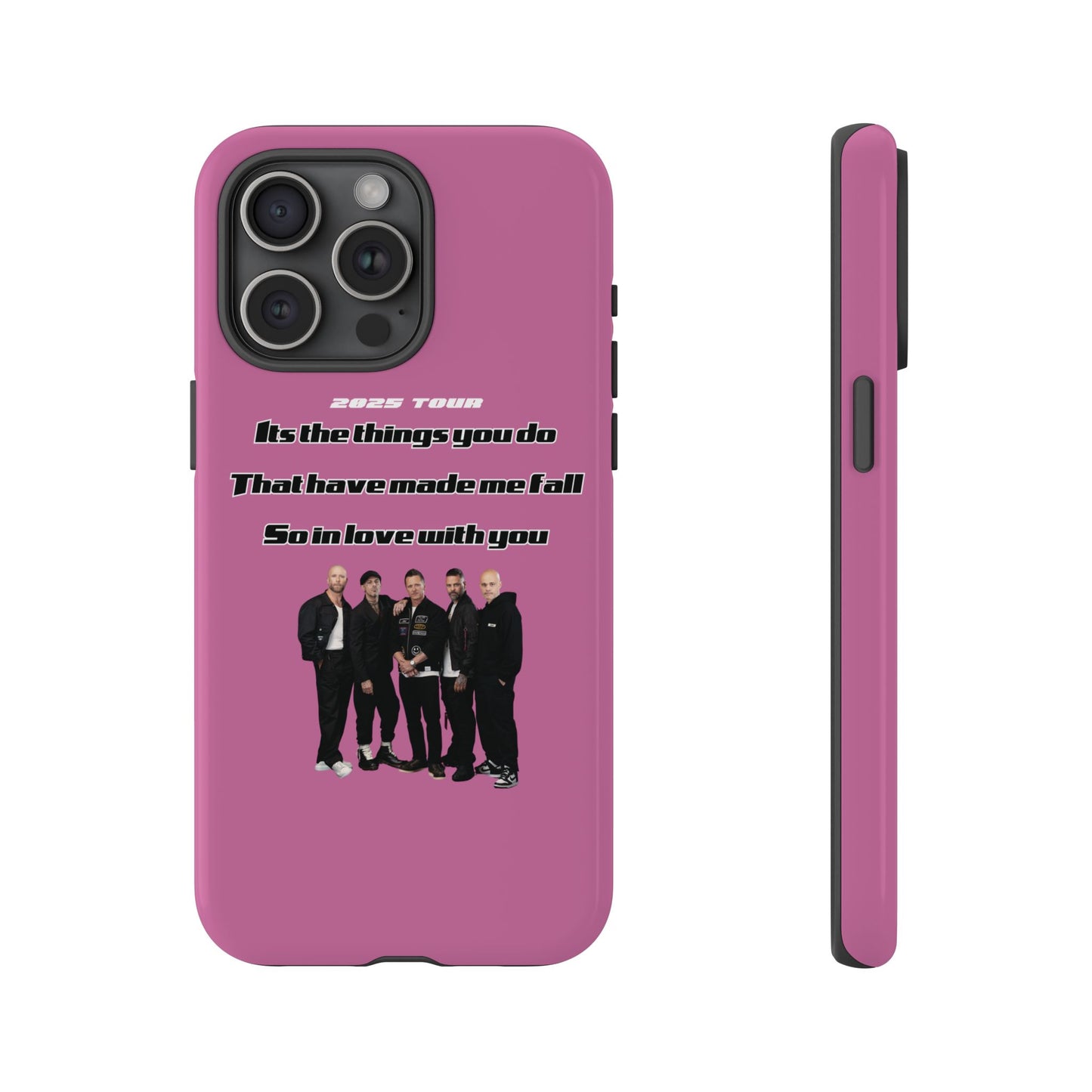 Original Five Fan Tough Case - 2025 Tour Edition unofficial Five boyband 5ive merchandise