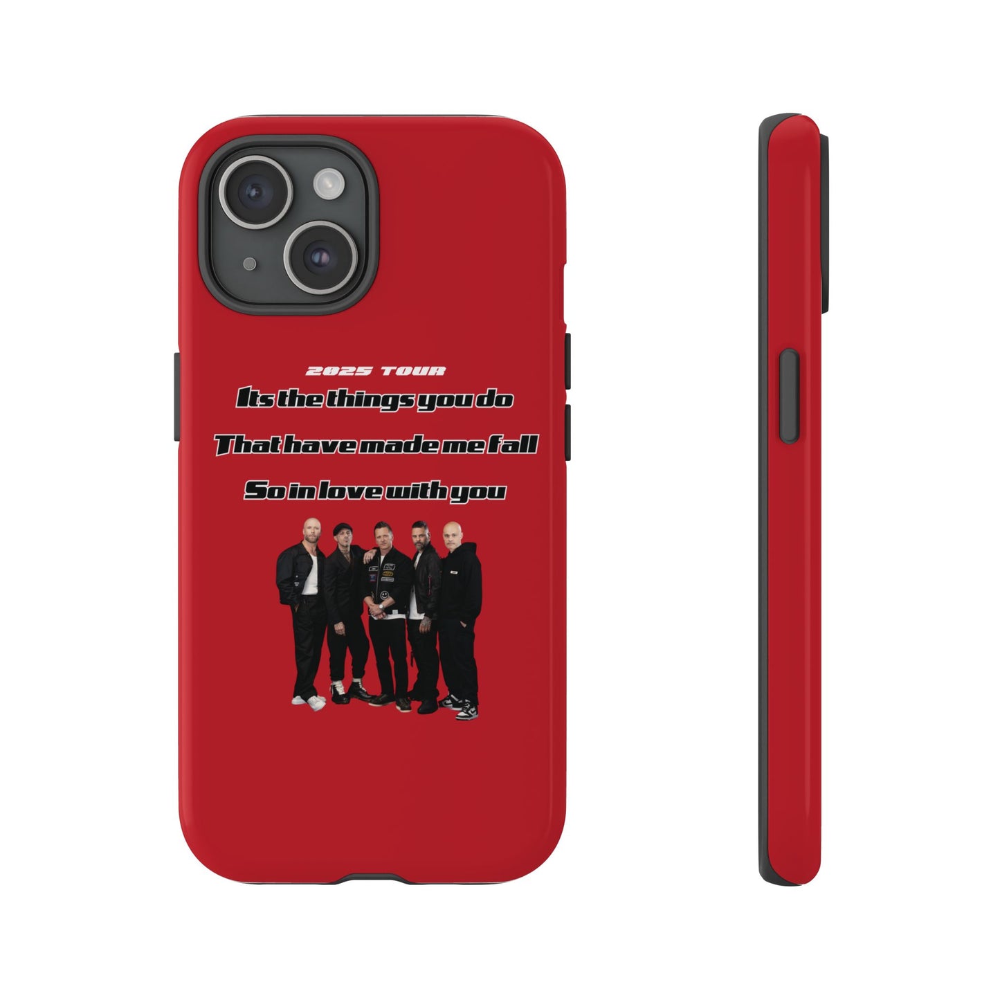 Original Five Fan Tough Case - 2025 Tour Edition unofficial Five boyband 5ive merchandise
