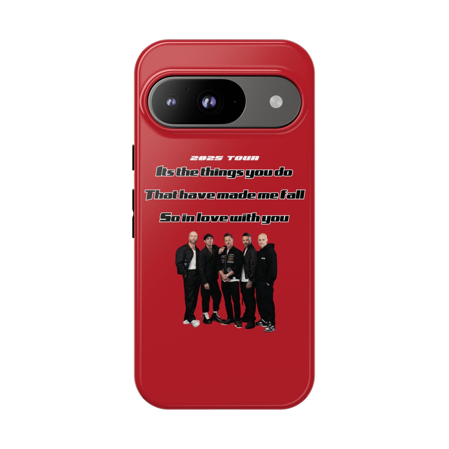 Original Five Fan Tough Case - 2025 Tour Edition unofficial Five boyband 5ive merchandise