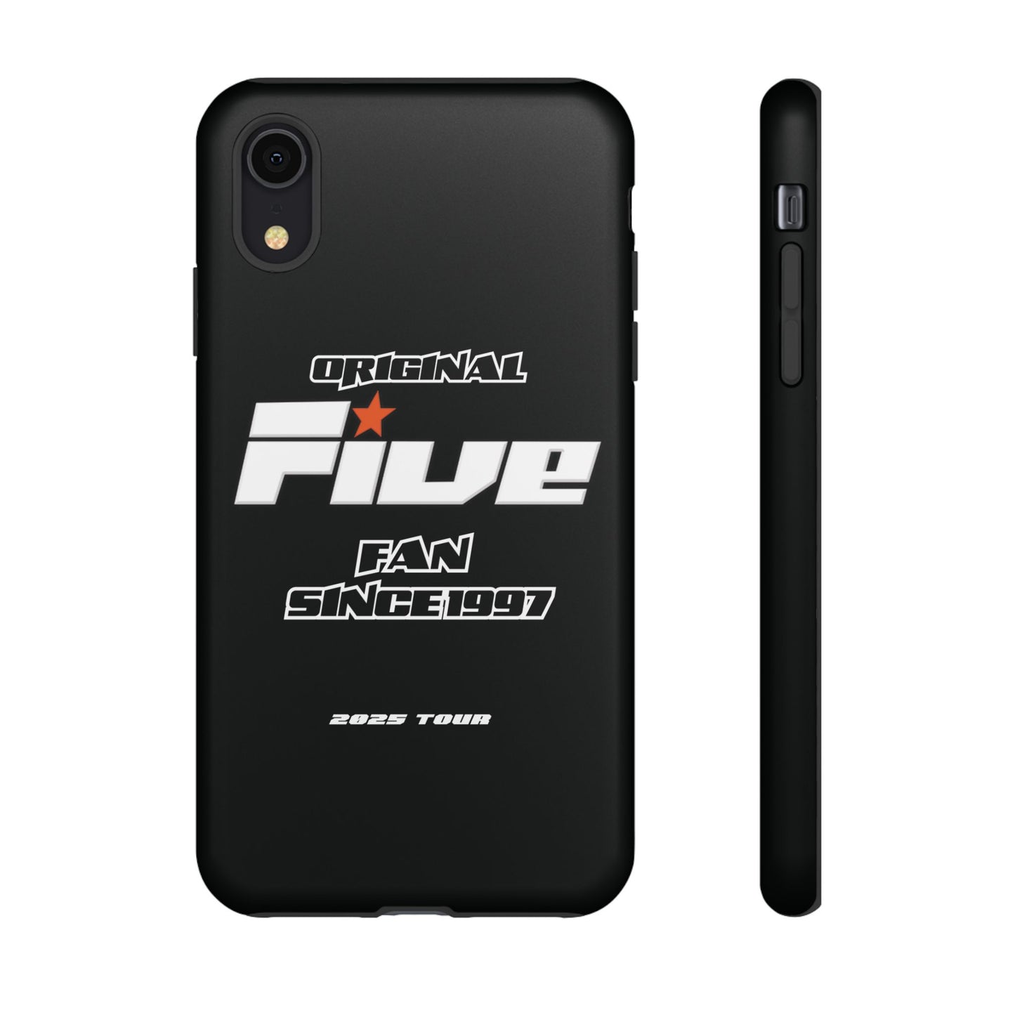 Original Five Fan Tough Case - 2025 Tour Edition unofficial Five boyband 5ive merchandise