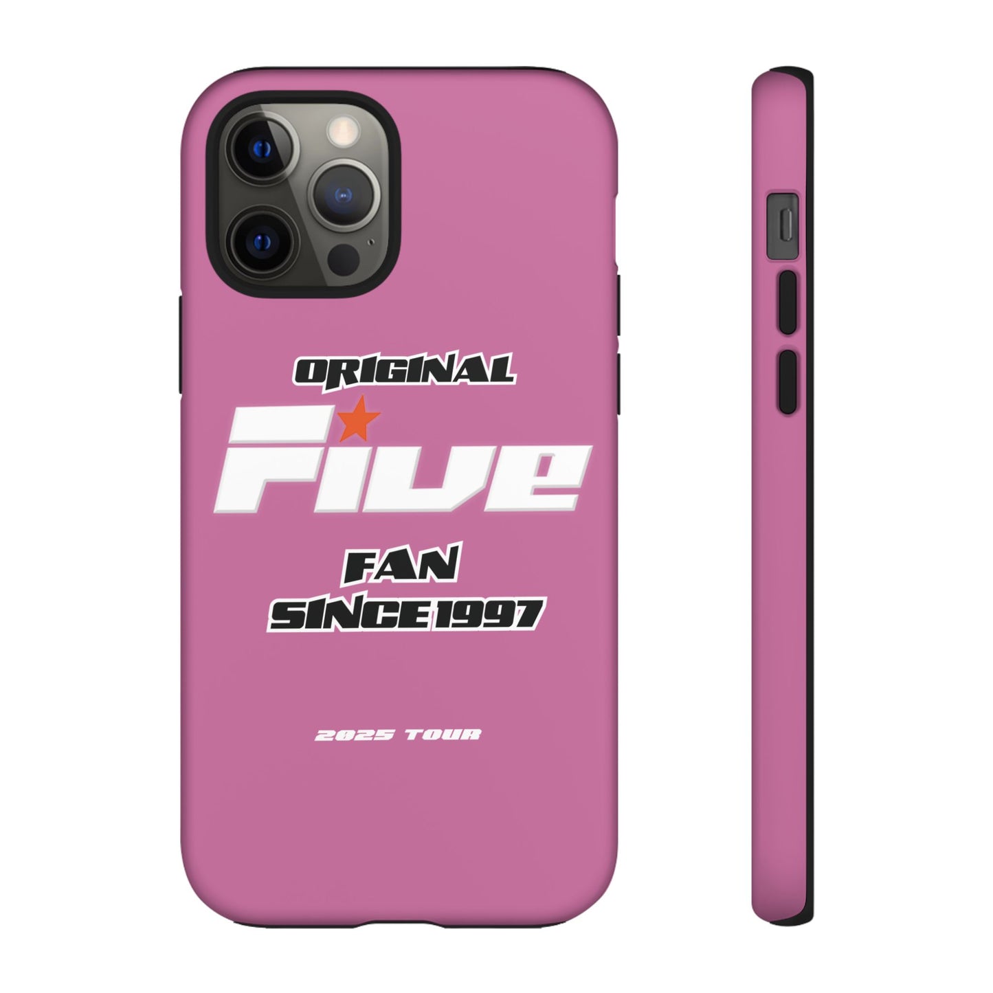 Original Five Fan Tough Case - 2025 Tour Edition unofficial Five boyband 5ive merchandise