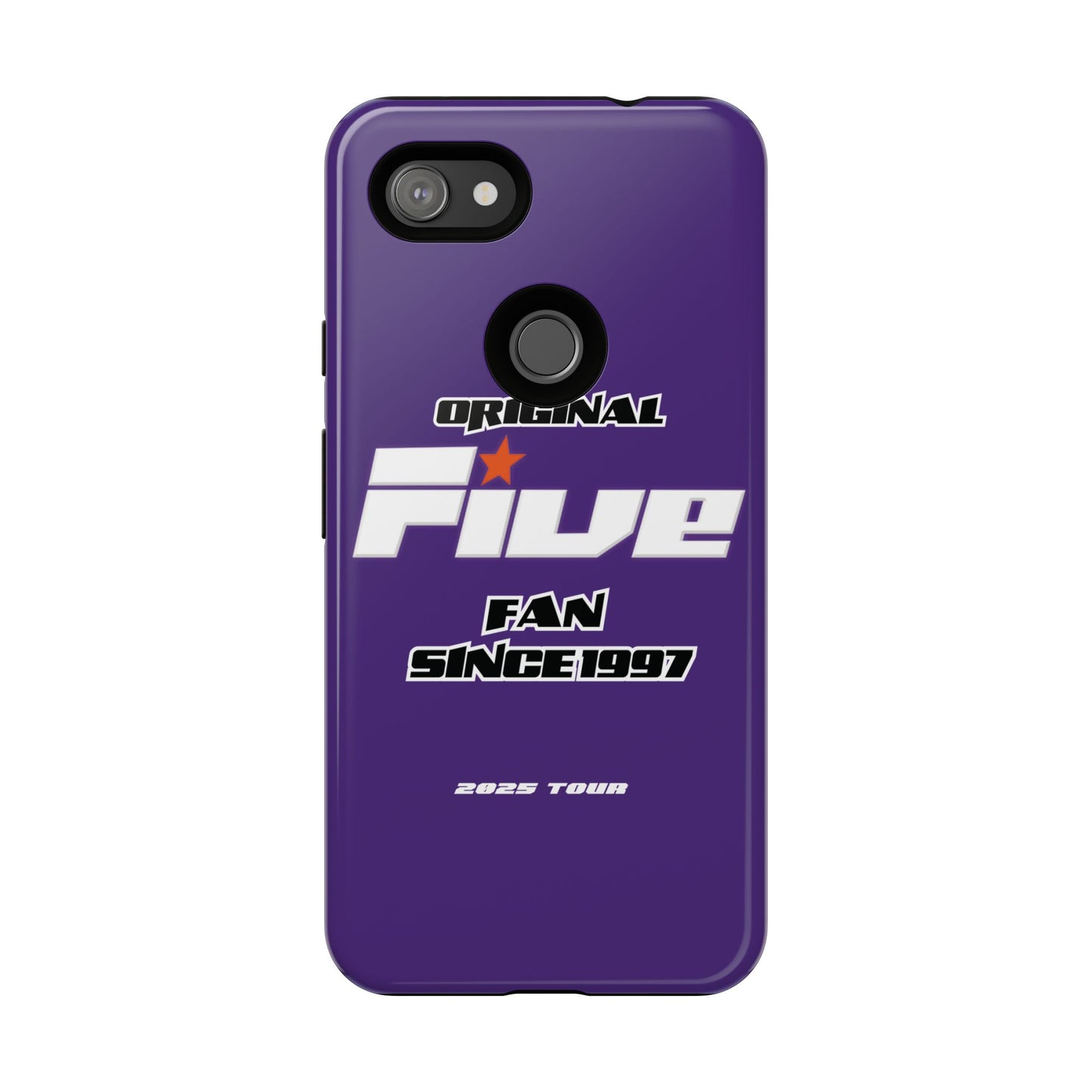 Original Five Fan Tough Case - 2025 Tour Edition unofficial Five boyband 5ive merchandise