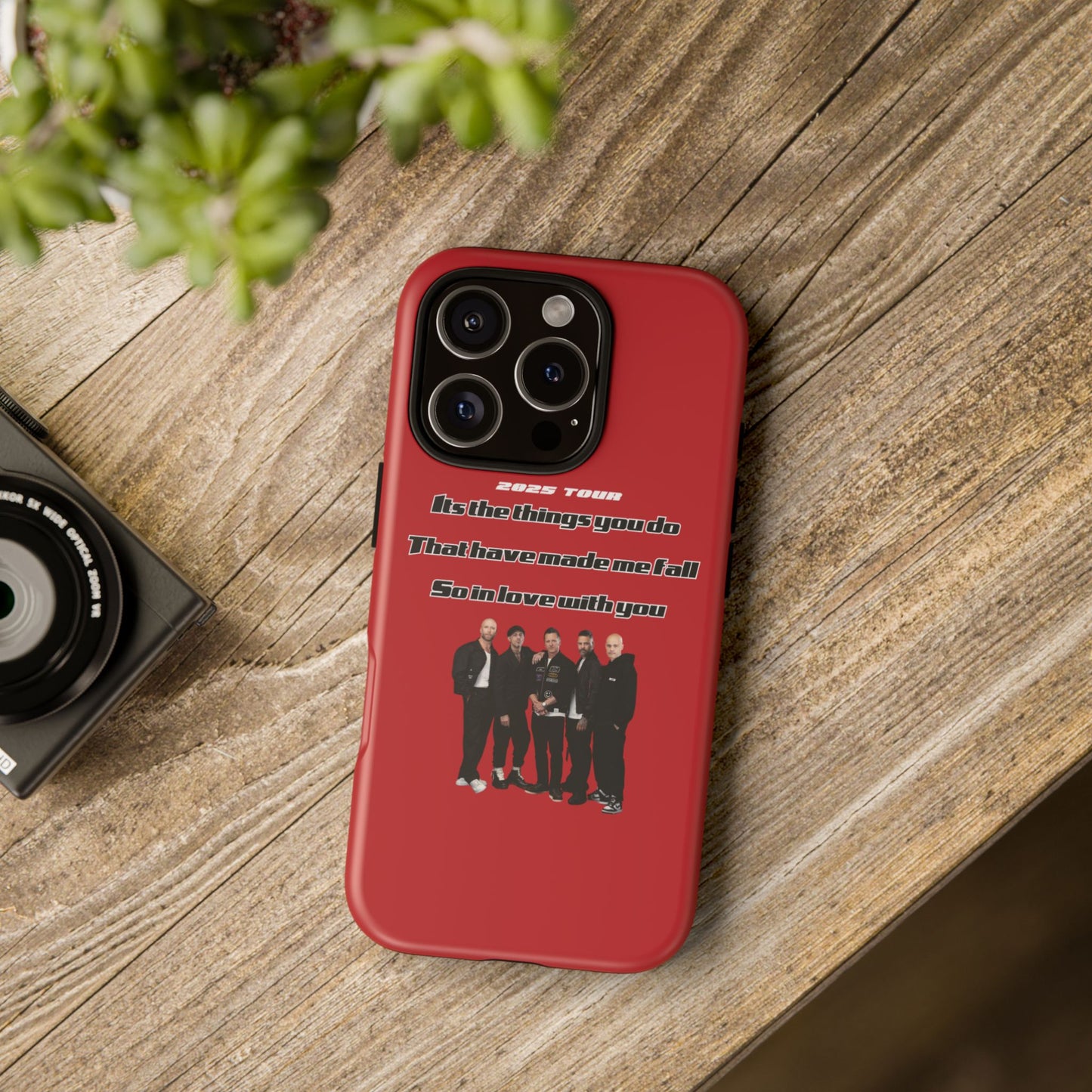 Original Five Fan Tough Case - 2025 Tour Edition unofficial Five boyband 5ive merchandise