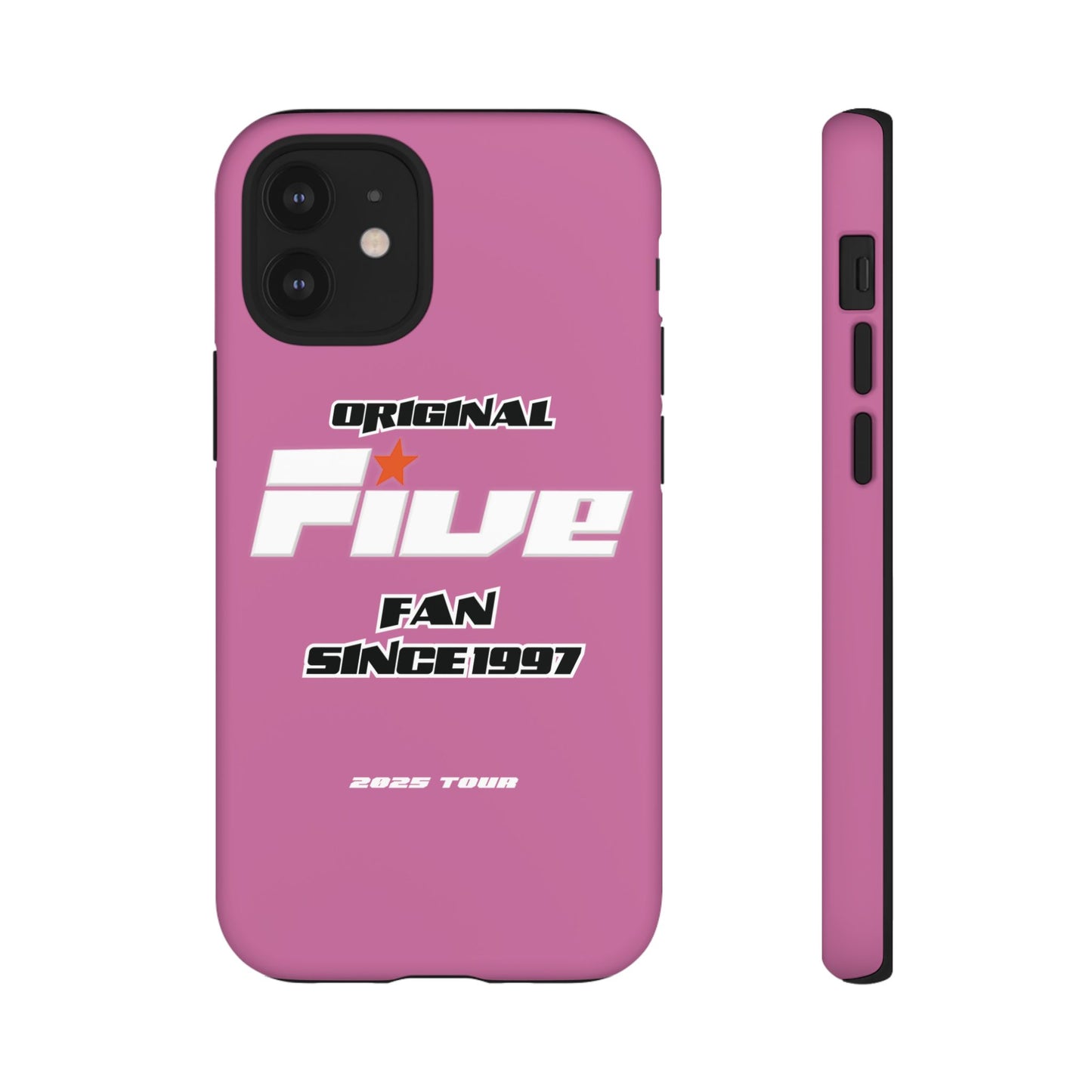 Original Five Fan Tough Case - 2025 Tour Edition unofficial Five boyband 5ive merchandise