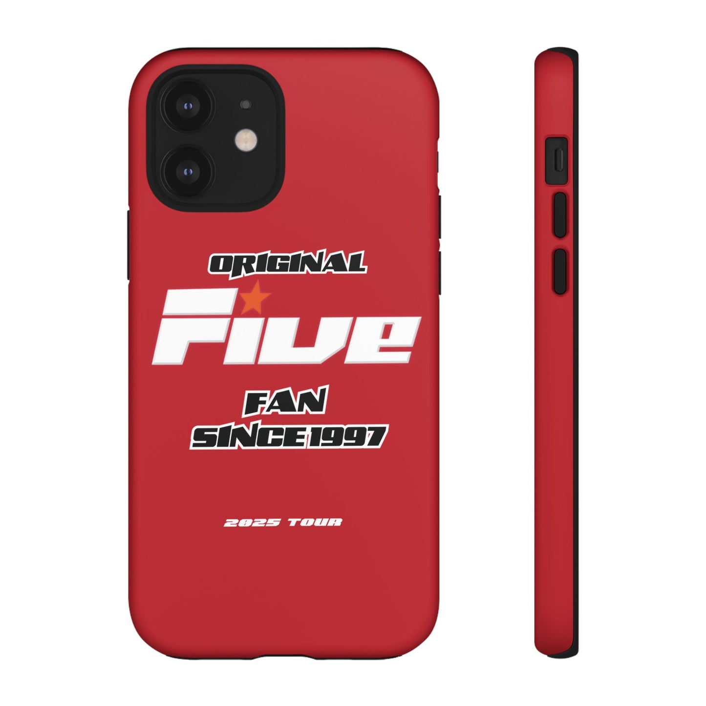 Original Five Fan Tough Case - 2025 Tour Edition unofficial Five boyband 5ive merchandise