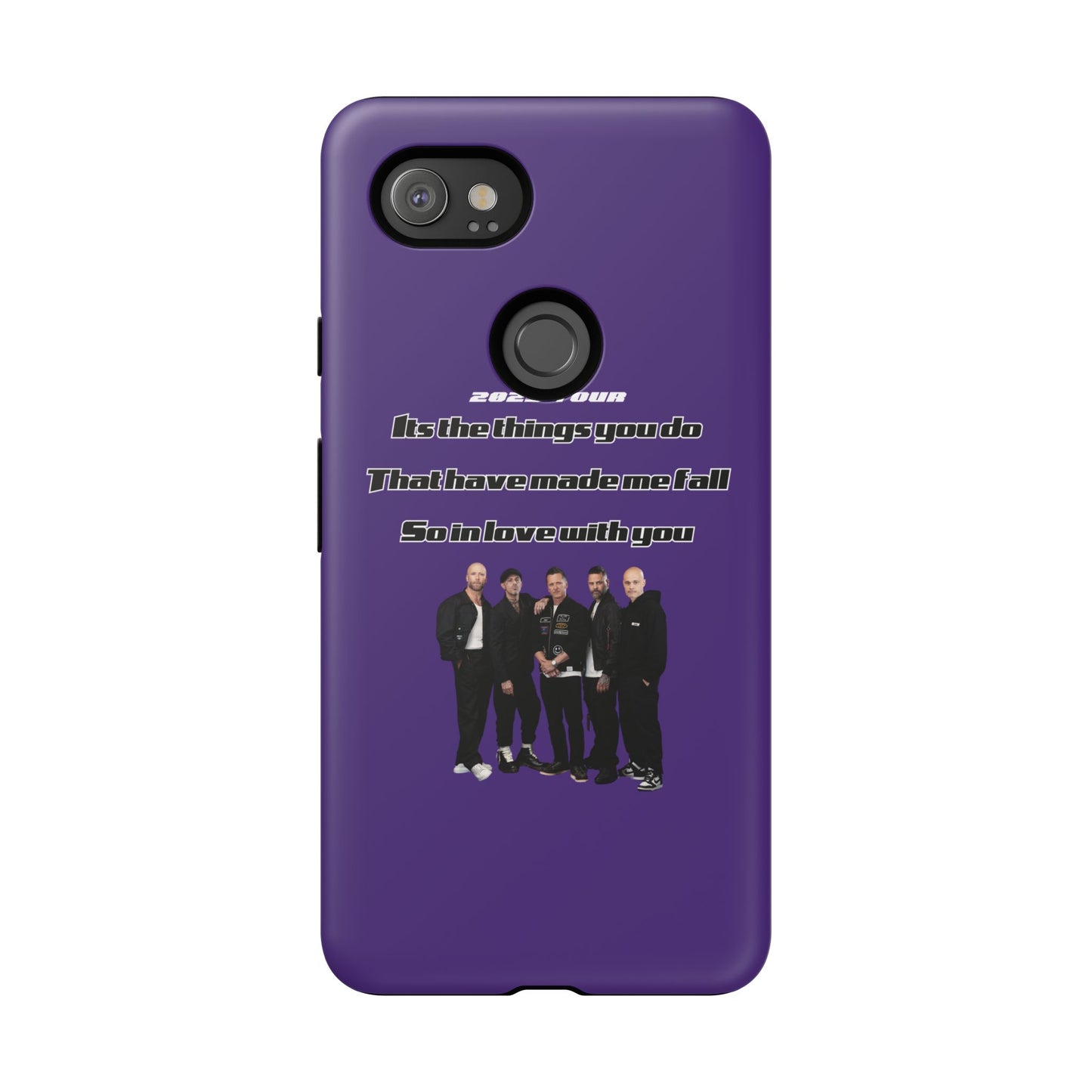 Original Five Fan Tough Case - 2025 Tour Edition unofficial Five boyband 5ive merchandise