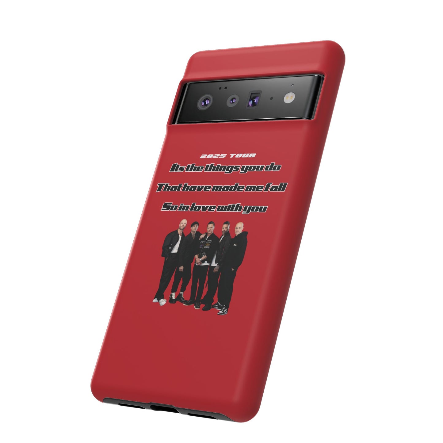 Original Five Fan Tough Case - 2025 Tour Edition unofficial Five boyband 5ive merchandise