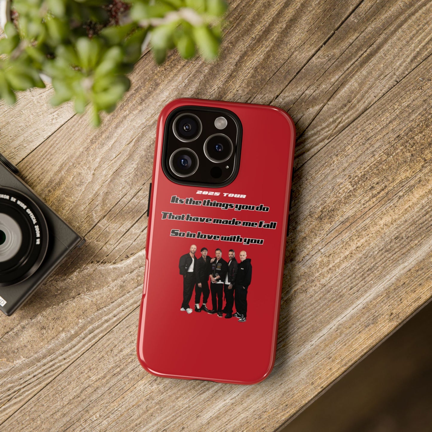 Original Five Fan Tough Case - 2025 Tour Edition unofficial Five boyband 5ive merchandise